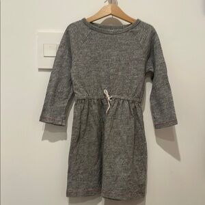 🌸 Girls GAP Gray Cotton Dress | Size Small
